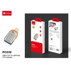 کوچکترین مبدل او تی جی آیفون یو اس بی به لایتنینگ پرووان PCO12