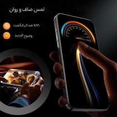 خرید گلس آیفون 13 پرومکس/آیفون 14 پلاس با ابزار نصب ایکس مارت