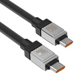 کیفیت کابل سوپر فست شارژ تایپ سی به تایپ سی 100 وات 2 متری بیسوس