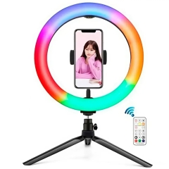 بهترین رینگ لایت 8 اینچی و هولدر موبایل ایکس او