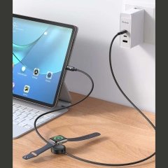 کابل لایتنینگ به تایپ سی و شارژر اپل واچ 36 وات مک دودو CA-568