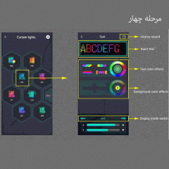 لامپ ریسه‌ای ال‌ای‌دی هوشمند با کیفیت