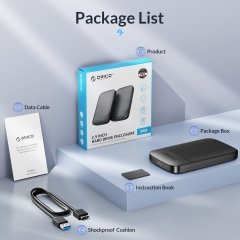 باکس هارد درایو 2.5 اینچی یو اس بی 3 اوریکو