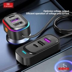 خرید شارژر فندکی خودرو تایپ سی ارلدام