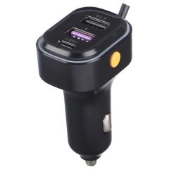 فروش شارژر فندکی فست شارژ ماشین تایپ سی 66 وات ارلدام