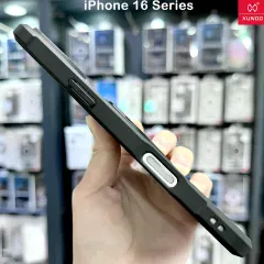 کاور و گارد مگنتی کریستالی شفاف ضدضربه استند شو آیفون 16 پرو یاندو