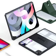 کاور و گارد ضدضربه کریستالی آیپد پرو 11 یاندو با قابلیت استند شدن