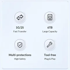 باکس هارد دیسک اکسترنال اوریکو با پورت تایپ سی