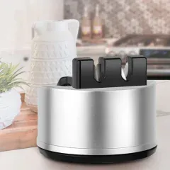 دستگاه تیز کننده دو مرحله‌ای فولادی سرامیکی چاقو آشپزخانه