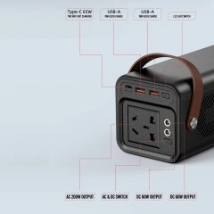 خروجی 65 وات پاوربانک 52800 ایکس او