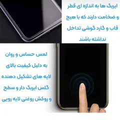 خرید محافظ صفحه نمایش پنج بعدی با حاشیه سیلیکونی نازک و خمید آیفون 15 موکوسون