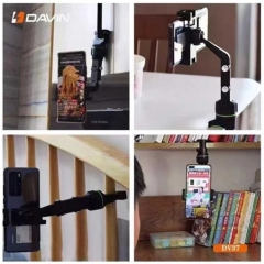هولدر گوشی موبایل قابل اتصال به لبه میز و تخت داوین