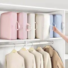 قیمت کیف ذخیره سازی لوازم سفر نظم دهنده کمد لباس ژاکت کاپشن چمدان و ساک مسافرتی