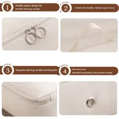 کیف ذخیره سازی لوازم سفر نظم دهنده کمد لباس ژاکت کاپشن چمدان و ساک مسافرتی