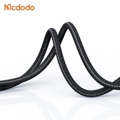 قیمت کابل شارژ و انتقال داده تایپ سی به لایتنینگ 36 وات کارپلی  1.2 متری مک دودو