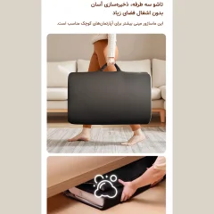 ماساژور تشکی قابل حمل کمر، سر، گردن، پا، ستون فقرات، پشت، باسن، ساق با فناوری موج هوا رپور