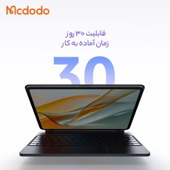 خرید کیف کتابی هوشمند مگنتی کیبورد دار آیپد  پرو 12.9 و 13 اینچ مک دودو