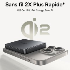خرید پاوربانک مگنتی 22.5 وات و تایپ سی 20 وات 10000 بیسوس