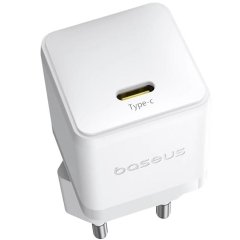شارژر دیواری فست تایپ سی 30 وات بیسوس CCZC30CE