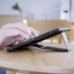 قیمت کاور و گارد ضدضربه کریستالی تبلت سامسونگ گلکسی تب A9 پلاس یاندو با قابلیت استند شدن