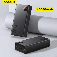 پاوربانک فست شارژ تایپ سی و یو اس بی 22.5 وات 40000 بیسوس