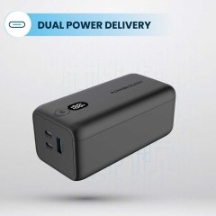 پاوربانک فست شارژ تایپ سی و یو اس بی 65 وات 20000 پاورلوژی