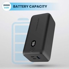 پاوربانک فست شارژ تایپ سی و یو اس بی 65 وات 20000 پاورلوژی