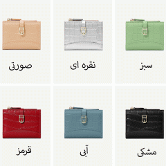 رنگ بندی کیف پول تاشو تائومیک میک