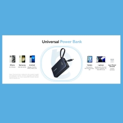 پاوربانک بیسوس فست شارژ 45 وات Type-C و USB مدل