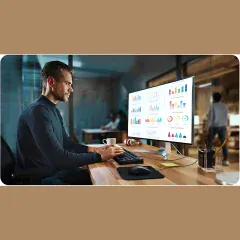 صفحه کلید با سیم کم صدای کامپیوتر یوگرین