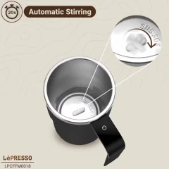 بهترین ماگ همزن اتوماتیک دیجیتالی قابل شارژ لپرسو