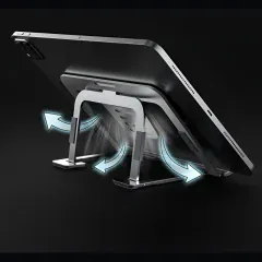 پایه تبلت تاشو قابل تنظیم فلزی