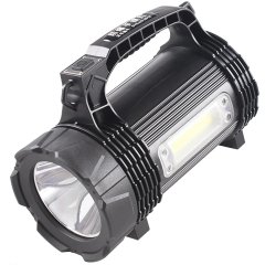کیفیت چراغ قوه کمپینگ شارژری و پاوربانک ضدآب اسمایلینگ شارک