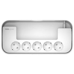 چندراهی برق 5 سوکت و 3 یو اس بی و شارژر بی سیم الدنیو LDNIO Smart Power Socket Storage Box SN5311