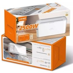 چندراهی برق 5 سوکت و 3 یو اس بی و شارژر بی سیم الدنیو LDNIO Smart Power Socket Storage Box SN5311