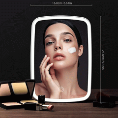 آینه آرایشی شارژی قابل حمل برای سفر