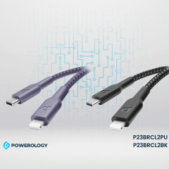 کابل تایپ سی به لایتنینگ پاورولوژی