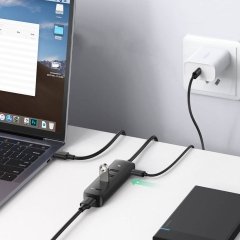 اتصال کابل USB-C به هاب چندکاره UGREEN