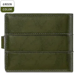 کیف پول طرح چرم مردانه تاشو کوچک تائومیک‌میک