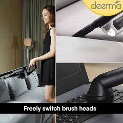 جاروبرقی درما DX600 در حال تمیز کردن گوشه‌ها