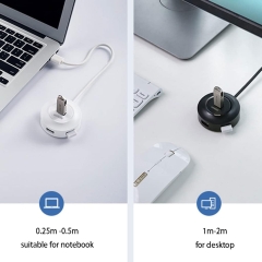 کابل 1 متری هاب USB UGREEN CR106