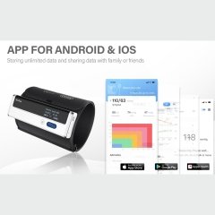 نمایش روند فشار خون در اپلیکیشن