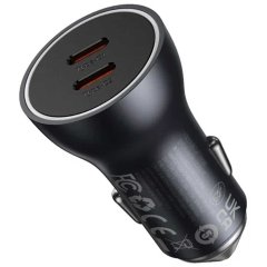قیمت شارژر فندکی فست شارژ ماشین تایپ‌سی 60 وات بیسوس