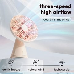 پنکه دستی و رومیزی شارژی قابل حمل  SOTHING Forest Pro