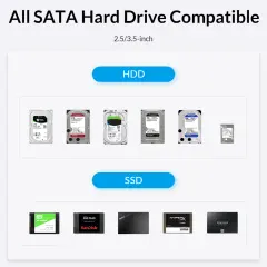 قیمت داک تک سینی اوریکو  اس اس دی و اچ دی دی 2.5 اینچی و 3.5 اینچی