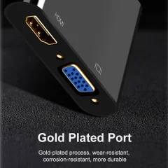 مبدل HDMI به VGA با خروجی صدا