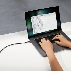 فروش کابل دوسر تایپ سی  یک متری 240 وات بیسوس