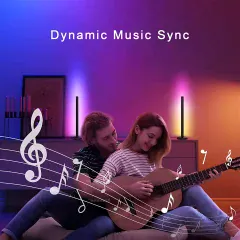 بهترین چراغ ایستاده رومیزی هوشمند رقص نور اکولایزر