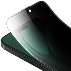 کیفیت گلس پرایوسی ایربگ‌دار آیفون 16 و آیفون 15 سه‌بعدی گرین‌لاین