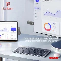 کیفیت دانگل وایرلس انتقال تصویر تایپ‌سی و اچ‌دی‌ام‌آی ارلدام